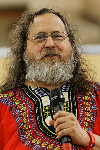 理查·斯托曼, GNU计划的创建者_Richard_Stallman_-_Fête_de_l'Humanité_2014_-_010.jpg